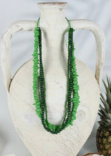 Load image into Gallery viewer, Timber Bead Necklace - Waipahu - Green