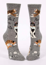 Load image into Gallery viewer, Crew socks, People I Love - Cats