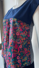 Load image into Gallery viewer, Smock Top - Liberty Block