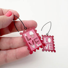 Load image into Gallery viewer, Midi Stamp Love Dangles