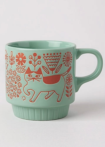 Stackable Mug - Flower Garden
