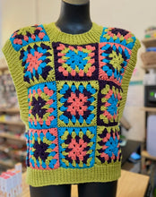 Load image into Gallery viewer, Crochet Granny Vest