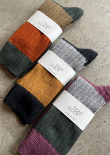 Load image into Gallery viewer, Chunky Rib, Merino Wool Socks