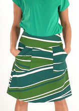 Load image into Gallery viewer, Amy skirt - Green Waves
