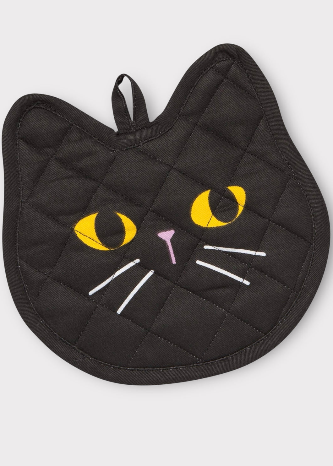 Black Cat Potholder