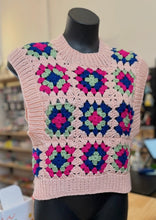 Load image into Gallery viewer, Crochet Granny Vest