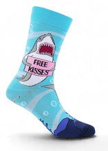 Load image into Gallery viewer, Crew Socks - Free Kisses
