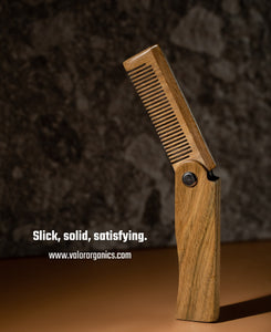 Wooden Beard Comb