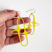 Load image into Gallery viewer, Dancing Star Earrings - Yellow