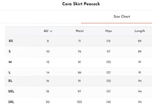 Load image into Gallery viewer, Cora Skirt - Peacock