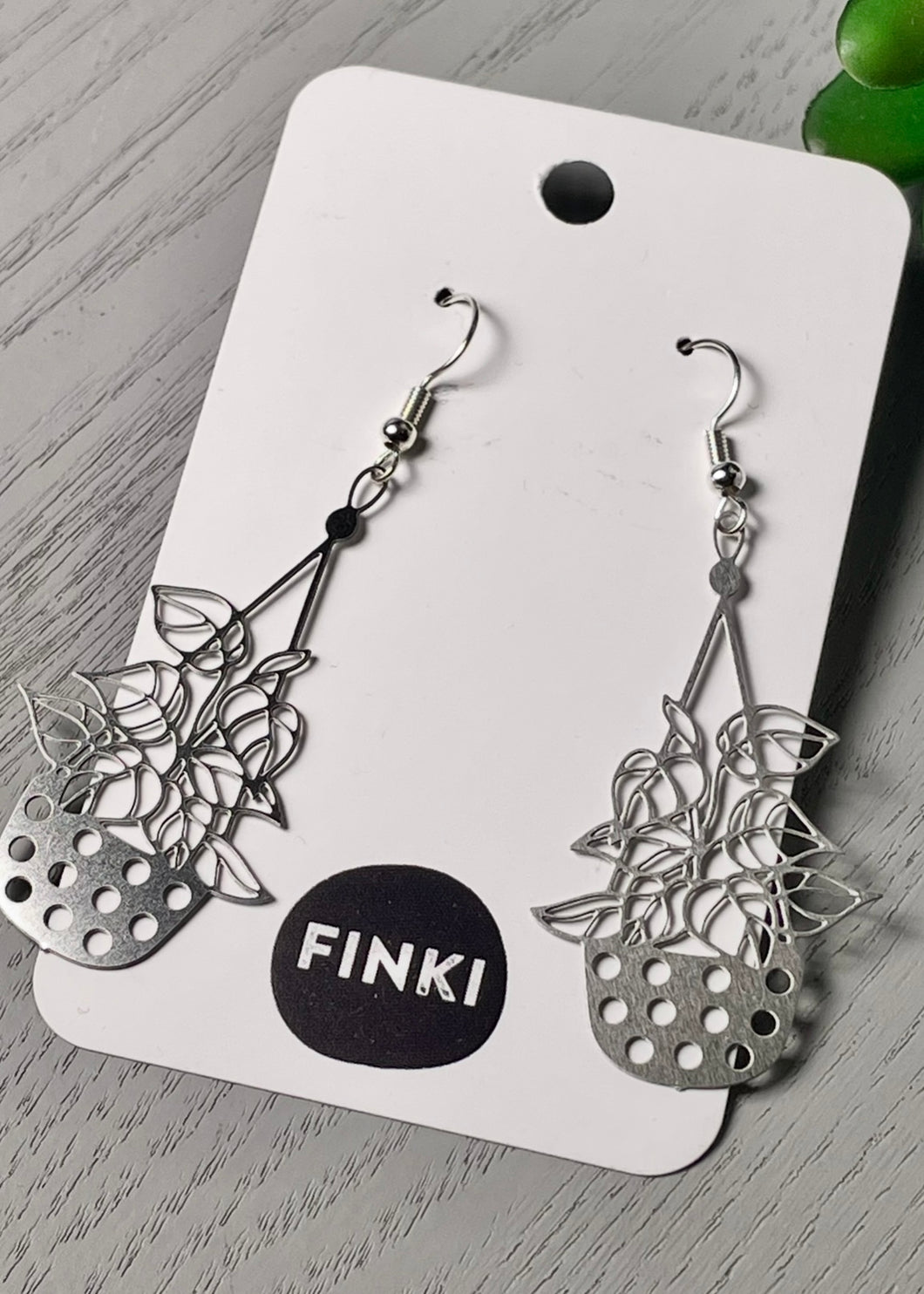 Hanging Plant Earrings
