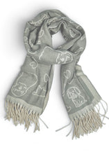 Load image into Gallery viewer, Winter Scarf - Doggies/Mint