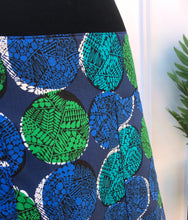Load image into Gallery viewer, Flare Skirt - Batik/Blue