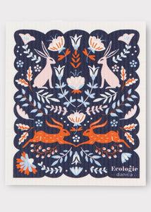 Re-useable Swedish Dishcloth, Rabbit