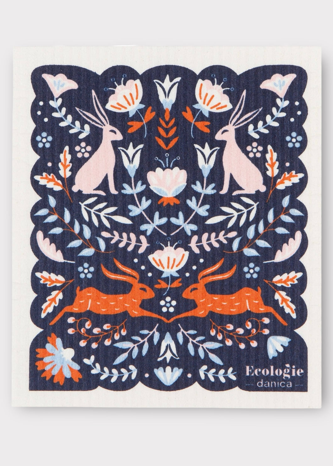 Re-useable Swedish Dishcloth, Rabbit