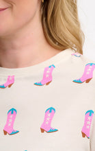 Load image into Gallery viewer, Maggie T-shirt - Cowgirl Boots