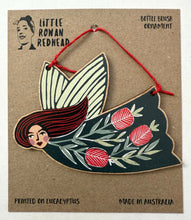 Load image into Gallery viewer, Wooden Fairy Ornament