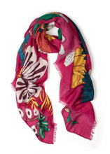 Load image into Gallery viewer, Bella Botanical Scarf - Pink