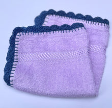 Load image into Gallery viewer, Crochet Edge Facewasher