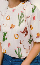 Load image into Gallery viewer, Kinsley, Relaxed Tee - Desert Cowgirl