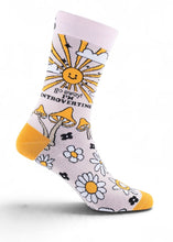 Load image into Gallery viewer, Crew Socks - Go Away I’m Introverting