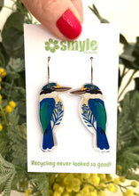 Load image into Gallery viewer, Sacred Kingfisher Earrings