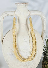 Load image into Gallery viewer, Timber Bead Necklace - Waipahu - Natural