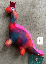 Load image into Gallery viewer, Felted Dino Small