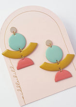 Load image into Gallery viewer, Acrobat Earrings, Honeydew