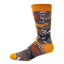 Load image into Gallery viewer, Mens Sock - 50 Shades of Greyhound