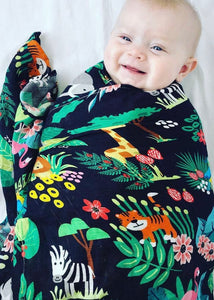Jungle Muslin Swaddle