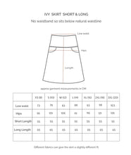 Load image into Gallery viewer, Ivy Skirt, Long - Cerise/Woodcut