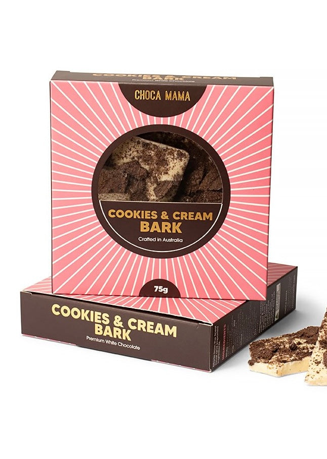 White Choc, Cookies n’ Cream Bark