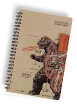 Load image into Gallery viewer, Godzilla - Notebook