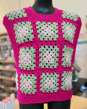 Load image into Gallery viewer, Crochet Granny Vest
