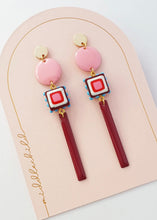 Load image into Gallery viewer, Gazette Earrings, Pink