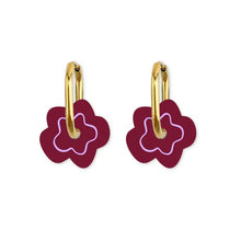 Load image into Gallery viewer, Cami Flower Earring - Pinot