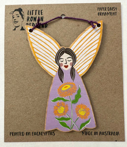 Wooden Fairy Ornament