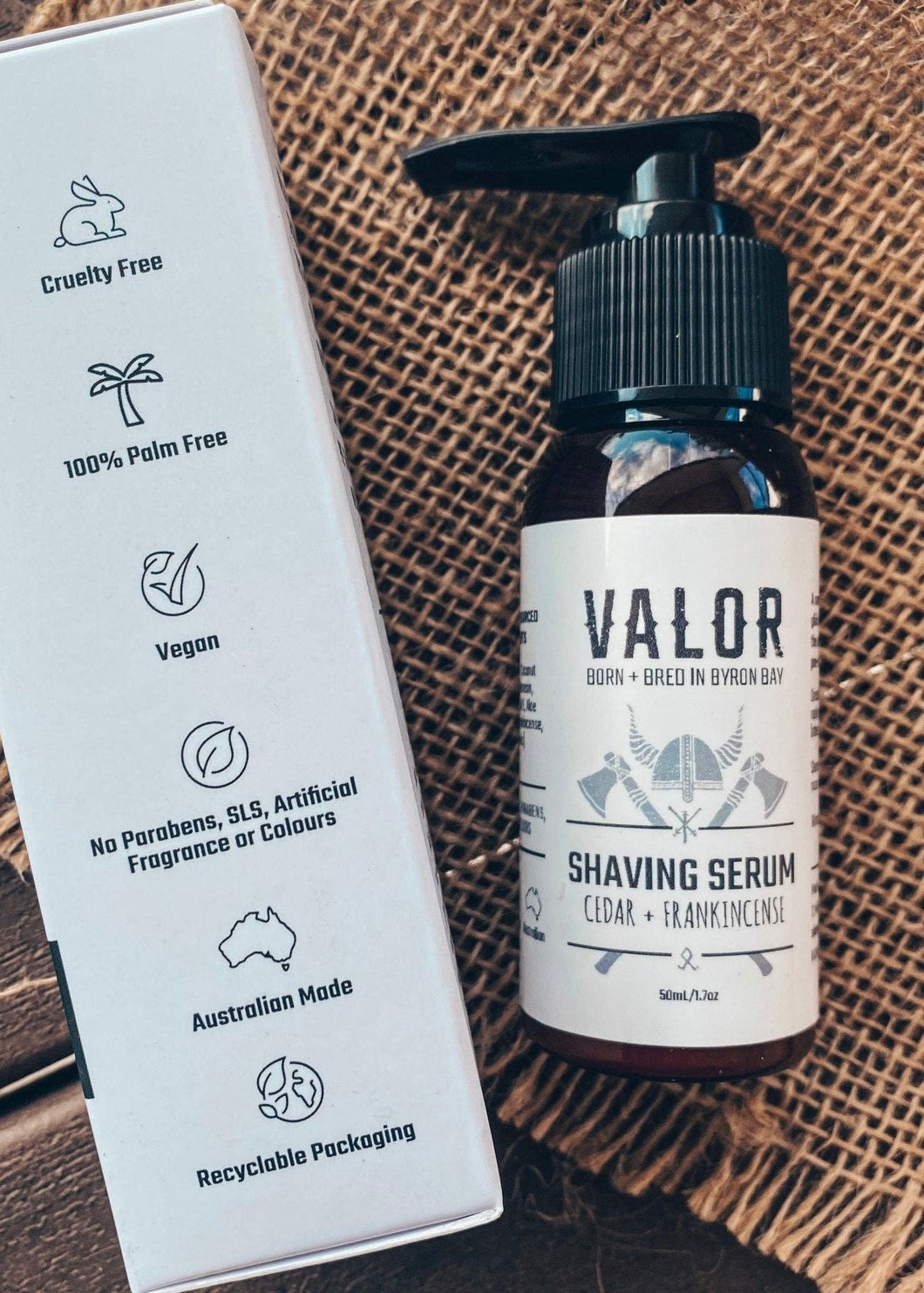 Organic Shaving Serum - Cedar & Frankincense