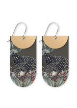 Load image into Gallery viewer, Cockatoo, Layered Tab, Drop Earrings