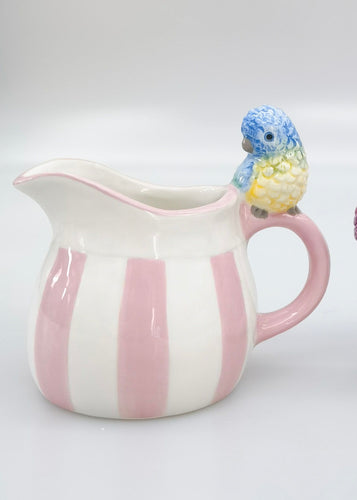Perdy Parrot Jug - Pink