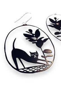 Pickles the Cat Dangles