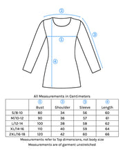 Load image into Gallery viewer, Round Neck L\S Top - Navy