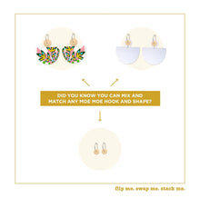 Load image into Gallery viewer, Paradiso, Bell Circle Hoops