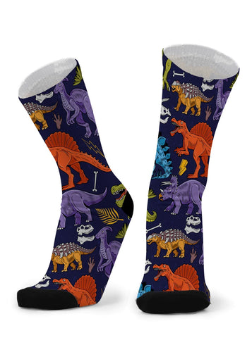 Red Fox Sox - size L - Jurassic