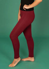 Load image into Gallery viewer, Leggings - Maroon