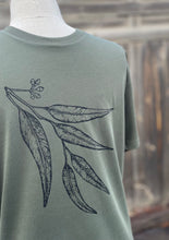 Load image into Gallery viewer, Mens Screen Print Tee - Gum Leaves/Cypress