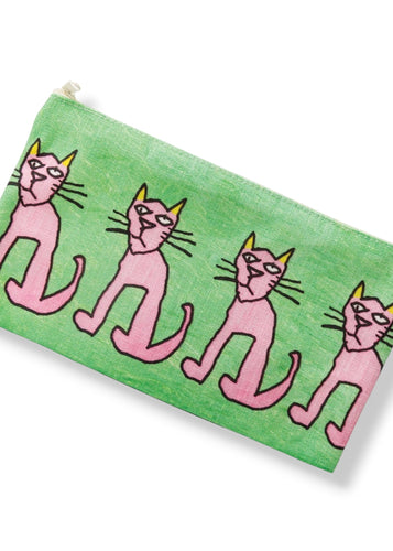 Zippy Purse - Pink Cat