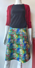 Load image into Gallery viewer, Flare Skirt - Painterly Garden