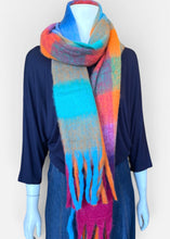Load image into Gallery viewer, Winter Scarf - Squares/Brights